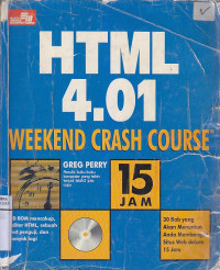 Image of HTML 4.01 Weekend Crash Course