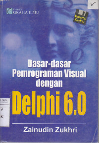 Image of Dasar-dasar Pemrograman Visual dengan Delphi 6.0