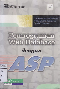 Image of Pemrograman Web Database dengan ASP