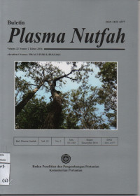 Buletin Plasma Nutfah Vol.22 No.2 Tahun 2016