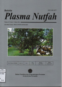 Buletin Plasma Nutfah Vol.22 No.1 Tahun 2016