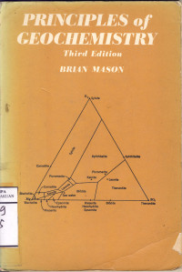 Principles of Geochemistry