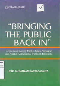 Image of Bringing The Public Back