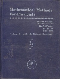 Image of Mathematical Methods For Physictics Second Edition