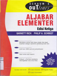 Image of Aljabar Elementer