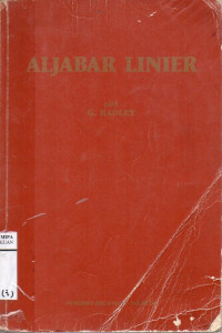 Aljabar Linier