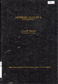 Modern Algebra