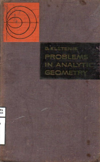 Problems In Analytic Geometry