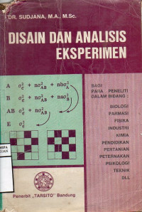 Image of Desain dan Analisis Eksperimen