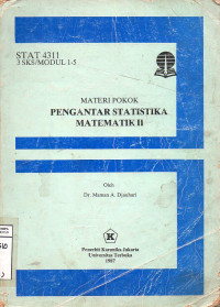 Image of Pengantar Statistika Matematika II