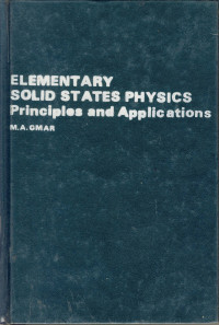Image of Elementary Solid Stutes Pyhsics Principles And Aplications