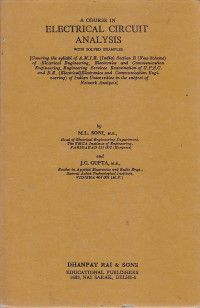 Image of Electrical Circuit Analysis