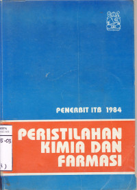 Peristilahaan kimia dan Farmasi