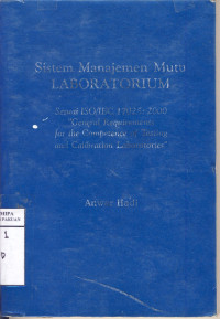Image of Sistem Manajemen Mutu