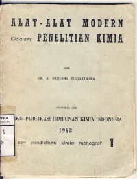 Image of Alat Alat Modern Didalam PENELITIAN KIMIA