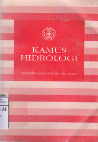 Kamus Hidrologi