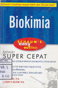 Image of Biokimia Schaums Easy Outlines