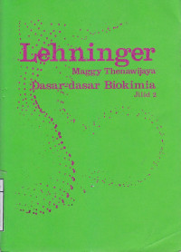Image of Lehninger Dasar - dasar Biokimia