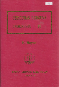 Image of Tumbuhan Berguna Indonesia IV