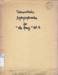 Image of Talasnellales A Phyllophoralles for