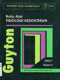 Buku Ajar Fisiologi Kedokteran Edisi 7 Bagian II