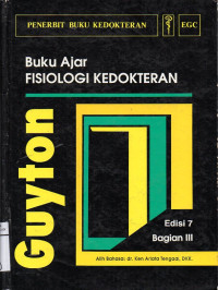 Buku Ajar Fisiologi Kedokteran Edisi 7 Bagian III