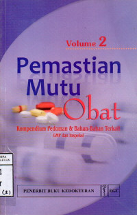 Image of Pemastian Mutu Obat