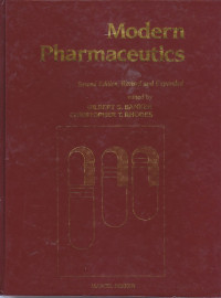 Modern Pharmaceutics second Edition