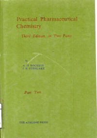 Practical Pharmaceutical Chemistry