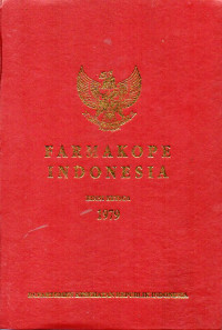 Farmakope Indonesia  Edisi III