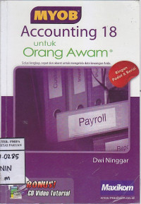 MYOB Accounting 18 Untuk Orang Awam