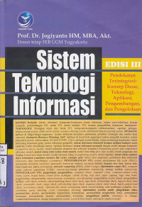 Image of Sistem Teknologi Informasi