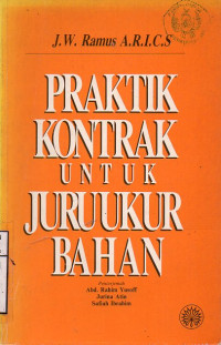 Praktik Kontrak Untuk Juru Ukur Bahan