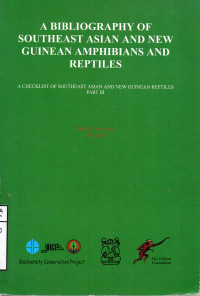 Image of A Bibliography of southeast asian and new guinsan amphibians and reptiles