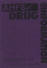 Image of AHFS Drug Information 2007