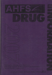 AHFS Drug Information 2007