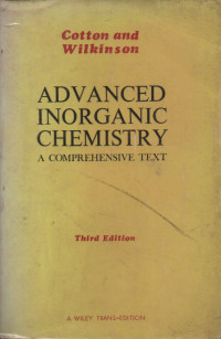 Image of Advanced Inorganic Chemistry
