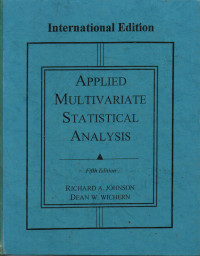 Applied Multivariate Statistical Analysis