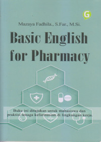 Basic English For Pharmacy