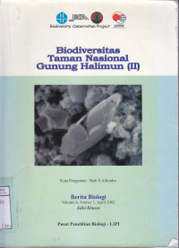 Image of Biodiversitas Taman Nasional Gunung Halimun