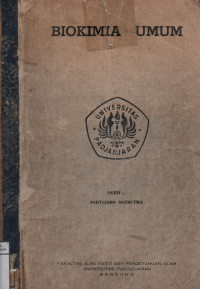 Image of Biokimia Umum