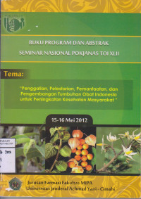 Buku Program Dan Abstrak Seminar Nasional POKJANAS toi XLII
