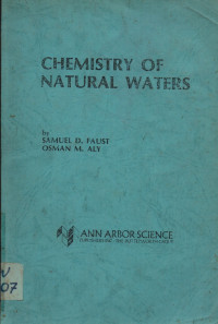 Chemistry Of Natural Waters