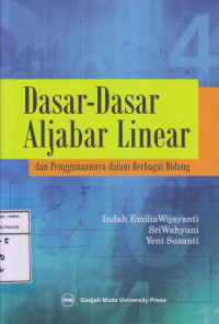 Dasar-dasar Aljabar Linear