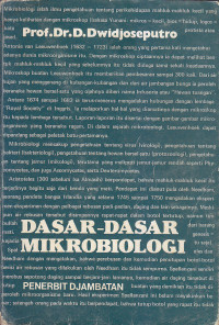 Image of Dasar - Dasar Mikrobiologi