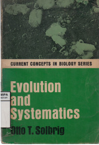 Image of Evolution And Systematics