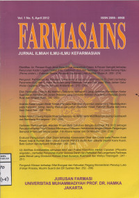 Image of FARMASAINS jurnal ilmiah ilmu-ilmu kefarmasian