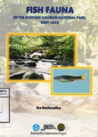 Image of Fish Fauna of Gunung Halimun National Park