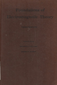 Foundation Of Electromagnetic Theory Third Edition