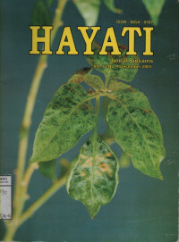 Image of Hayati Journal Of Biosains Vol. 12 No.4 Desember  2005